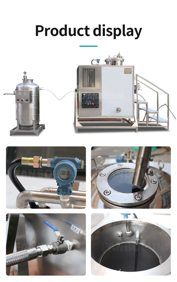 solvent recycling system display