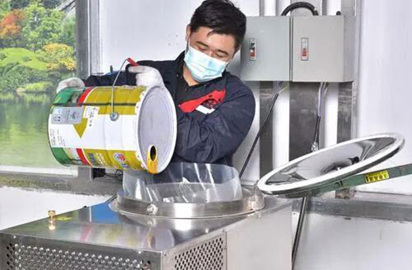 solvent recycling unit paint coating